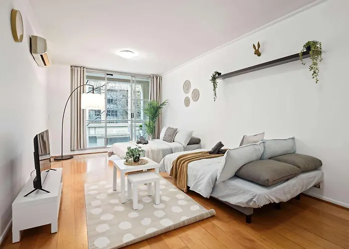 Cozy & Stylish Studio For 6 Near Darling Harbour
